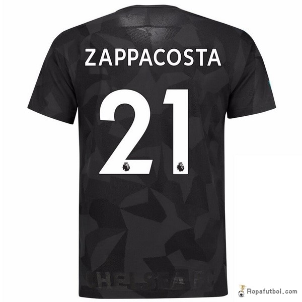 Camiseta Chelsea Replica Tercera Ropa Zappacosta 2017/18